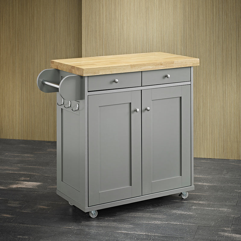 Portland Kitchen Island Wheeled Sideboard