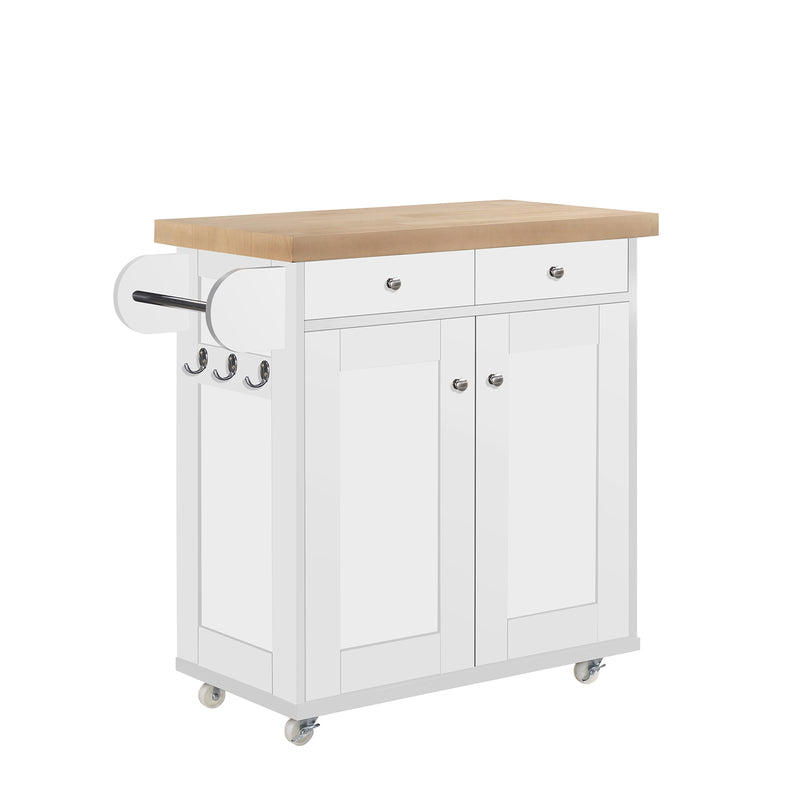 Portland Kitchen Island Wheeled Sideboard