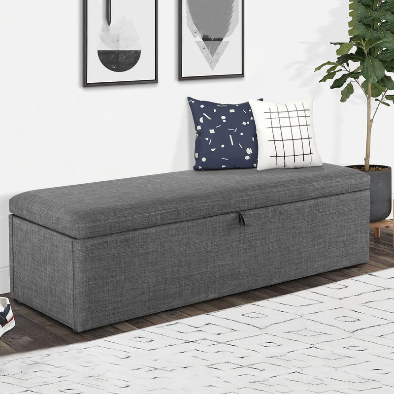 Sorrento Fabric Upholstered Blanket Box