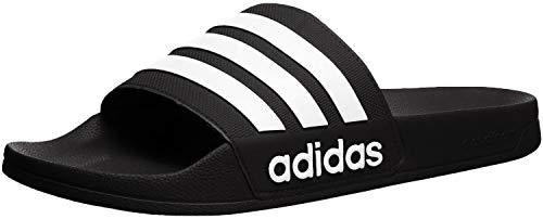 adidas Men's Adilette Shower Slide, Collegiate Navy/White/Collegiate Navy, 15