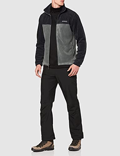 Columbia Men's Big and Tall Steens Mountain 2.0 Full Zip Fleece Jacket, Black, 4X