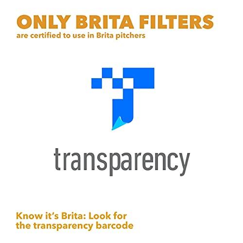 Brita Longlast+ Water Filter, Longlast+ Replacement Filters for Pitcher and Dispensers, Reduces Lead, BPA Free, 1 Count (Package May Vary)