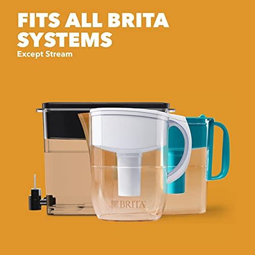 Brita Longlast+ Water Filter, Longlast+ Replacement Filters for Pitcher and Dispensers, Reduces Lead, BPA Free, 1 Count (Package May Vary)