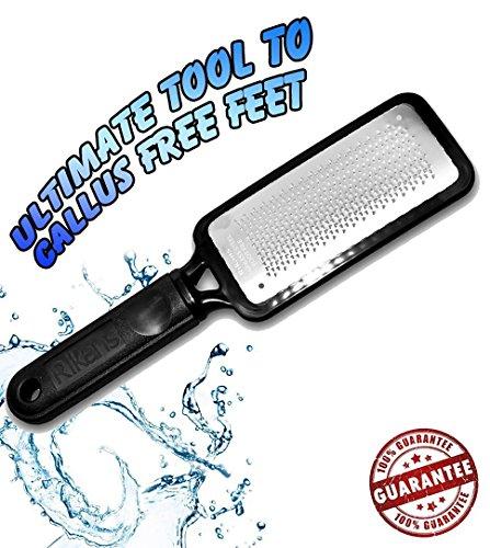 Colossal foot rasp foot file and Callus remover. Best Foot care pedicure metal surface tool to remove hard skin. Can be Used on both wet and dry feet, Surgical grade stainless steel file