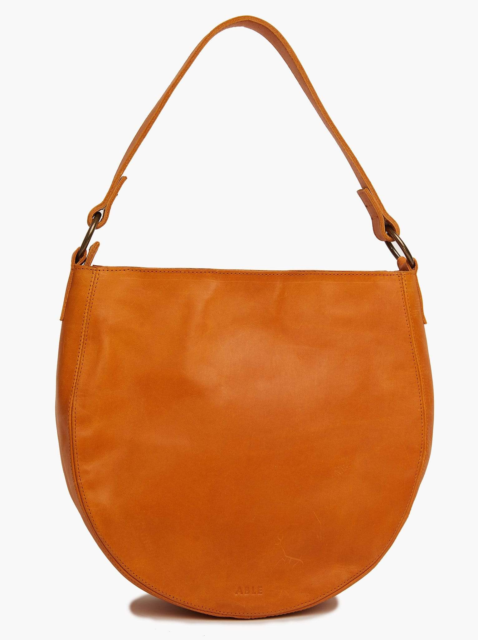 Able Naomi Shoulder Bag - Cognac