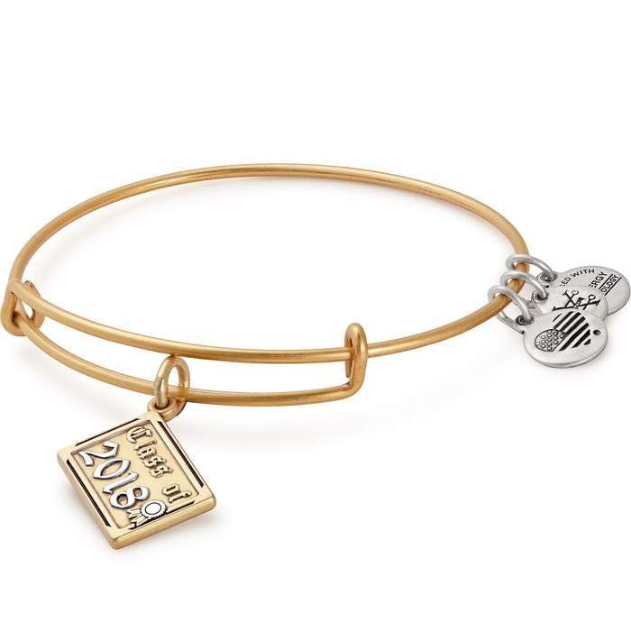 Alex & Ani - Gold Two Tone Class of 2018 Bangle