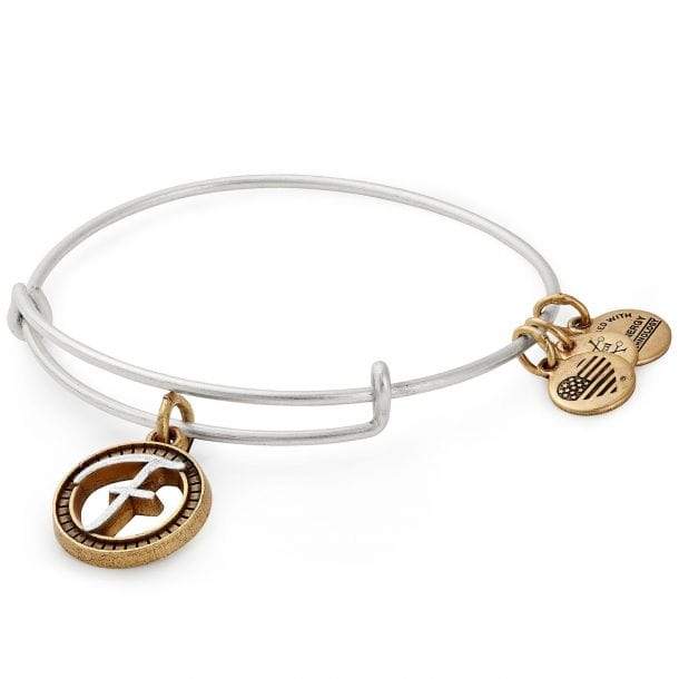 Alex & Ani - Two Tone F