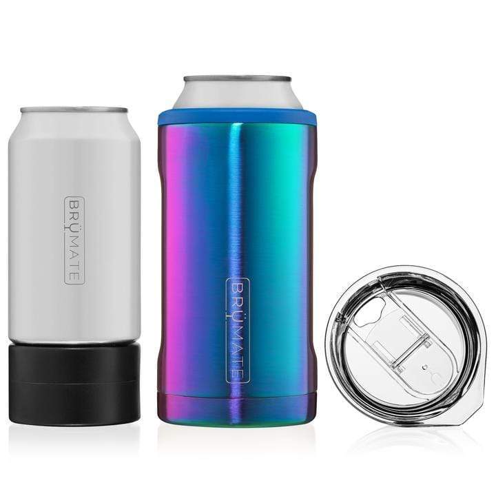 Brümate Hopsulator Trio 3-in-1 Can Cooler - Rainbow Titanium