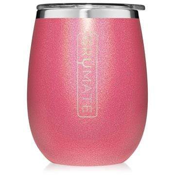 Brümate Uncork'd Wine Tumbler - Glitter Pink