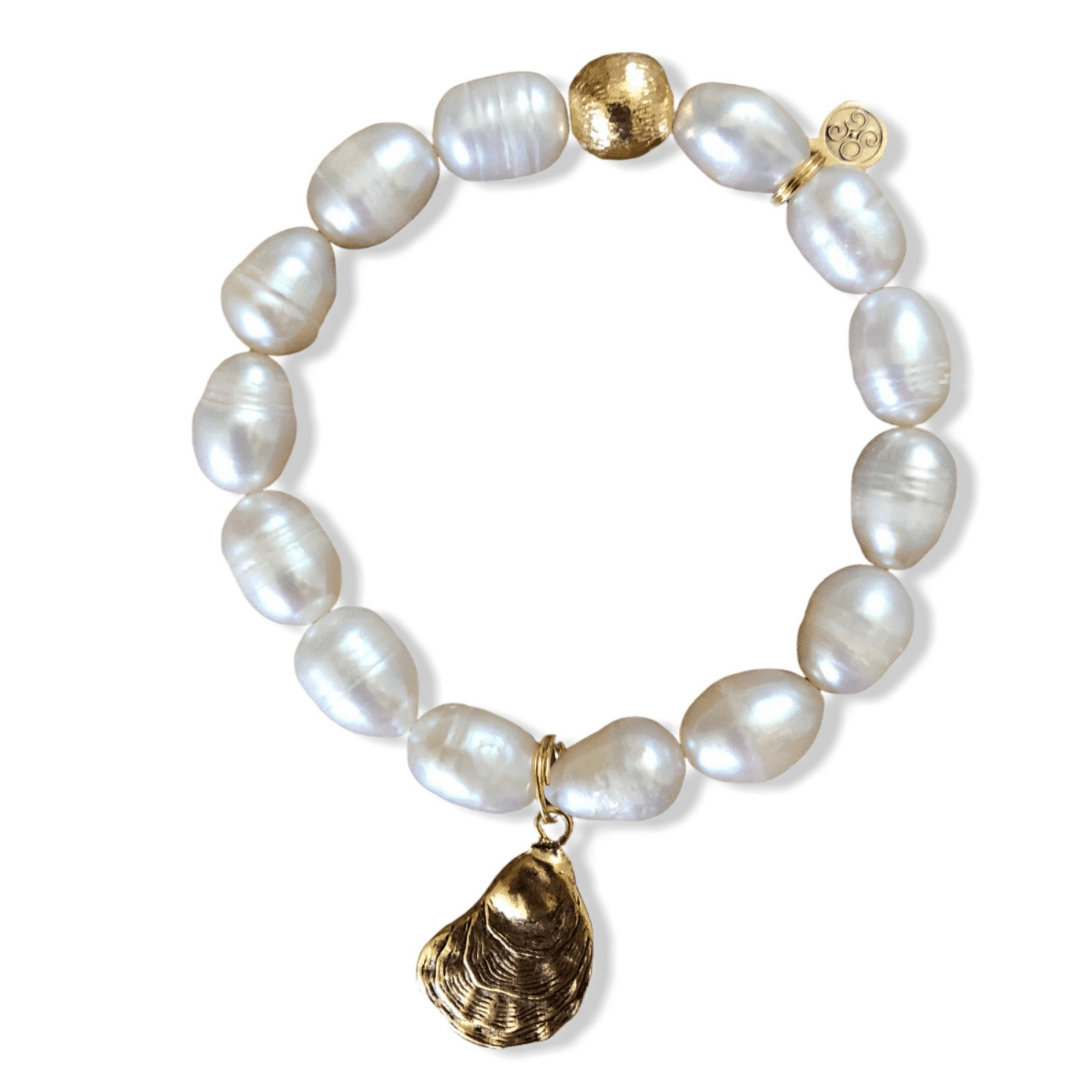 Charleston Oyster Bracelet - Limited Edition Rice Pearl