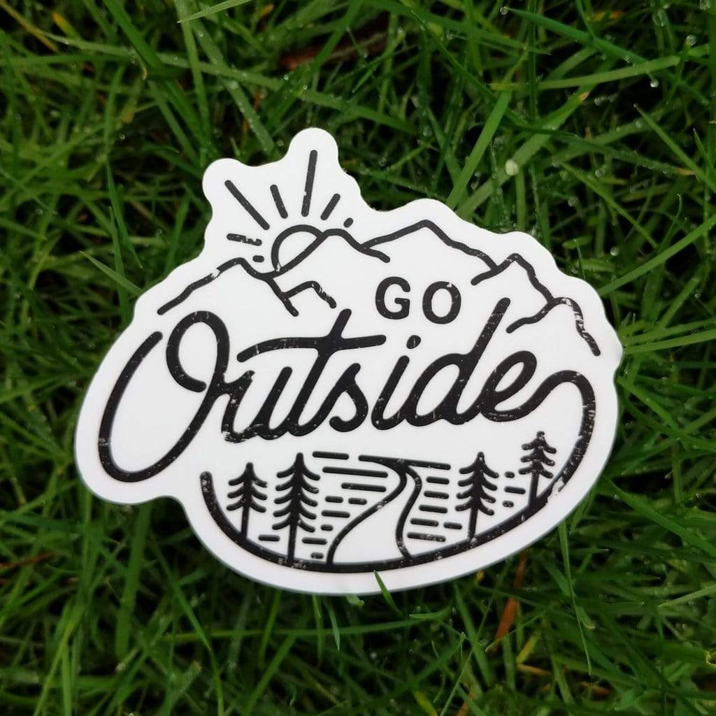 Go Outside Sticker