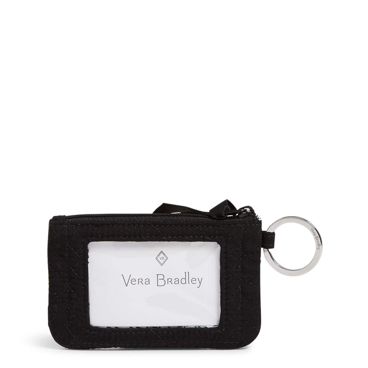 Vera Bradley Zip ID Case - Classic Black