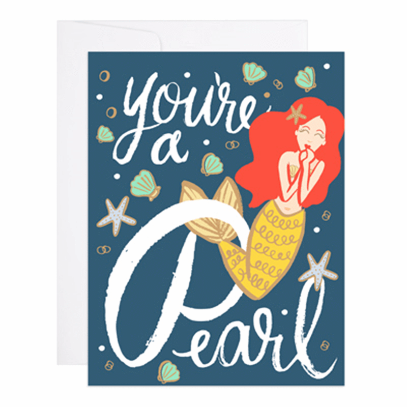 You're A Pearl Greeting Card